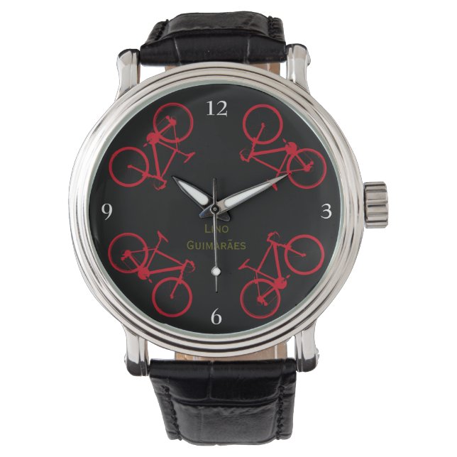 Reloj De Pulsera bicicletas . la hora de ciclismo (Anverso)