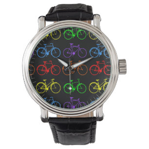 Reloj De Pulsera Bicis del arco iris