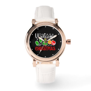 Reloj De Pulsera Bienvenido Navidad