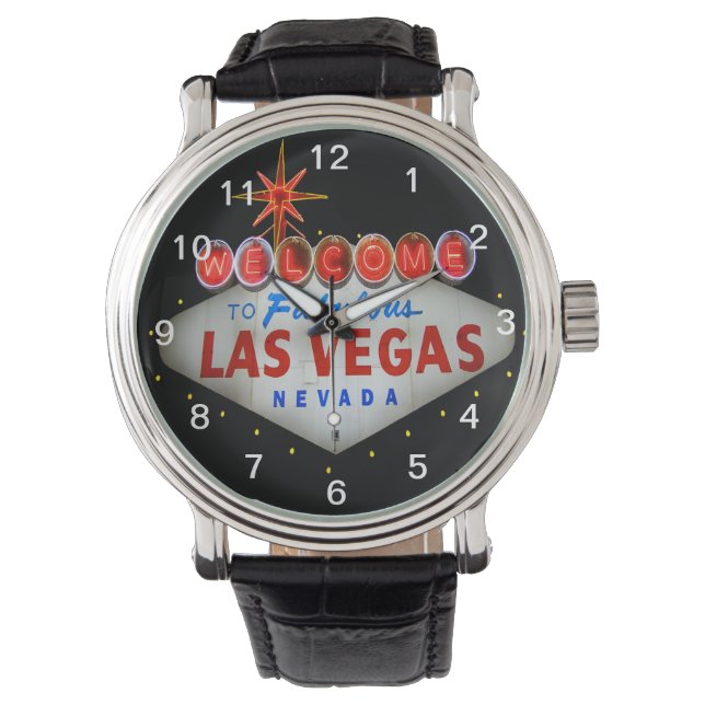Reloj De Pulsera Bienvenidos a Fabulous Las Vegas Watch (Anverso)