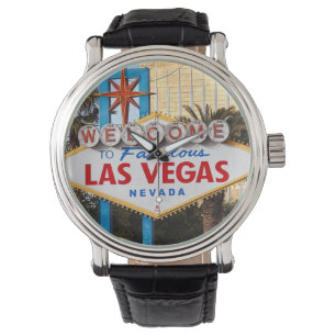 Reloj De Pulsera Bienvenidos a Las Vegas Rótulo Watch