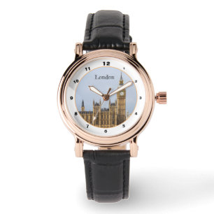 Reloj De Pulsera Big Ben Clock & London, Westminster/Parlamento Rei