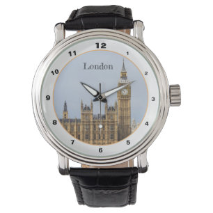 Reloj De Pulsera Big Ben Clock & London, Westminster/Parlamento Rei