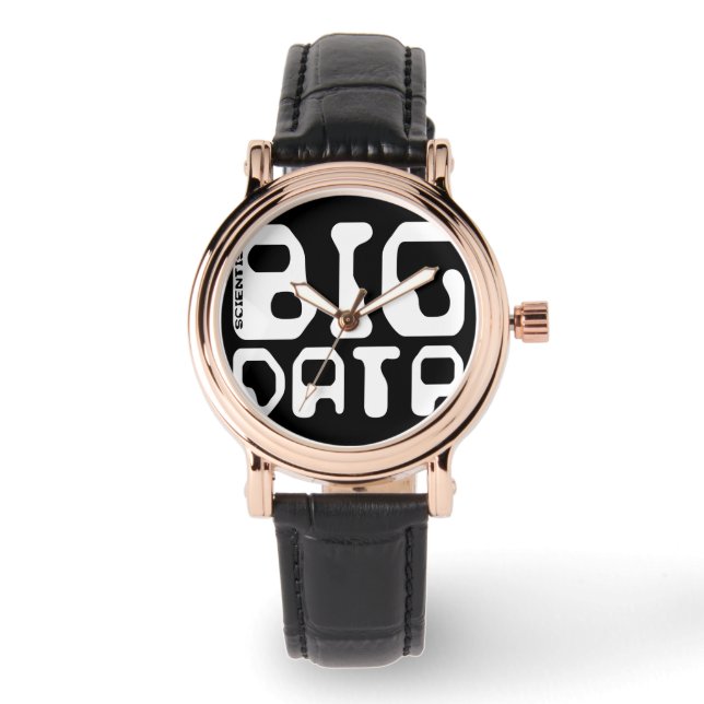 Reloj De Pulsera Big Data Scientist (Anverso)