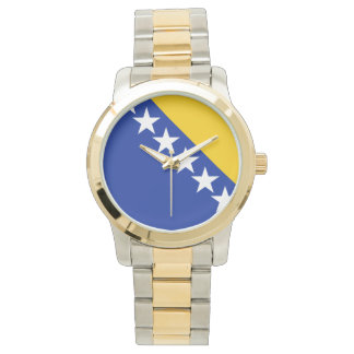 Reloj De Pulsera BiH Flag Coaster