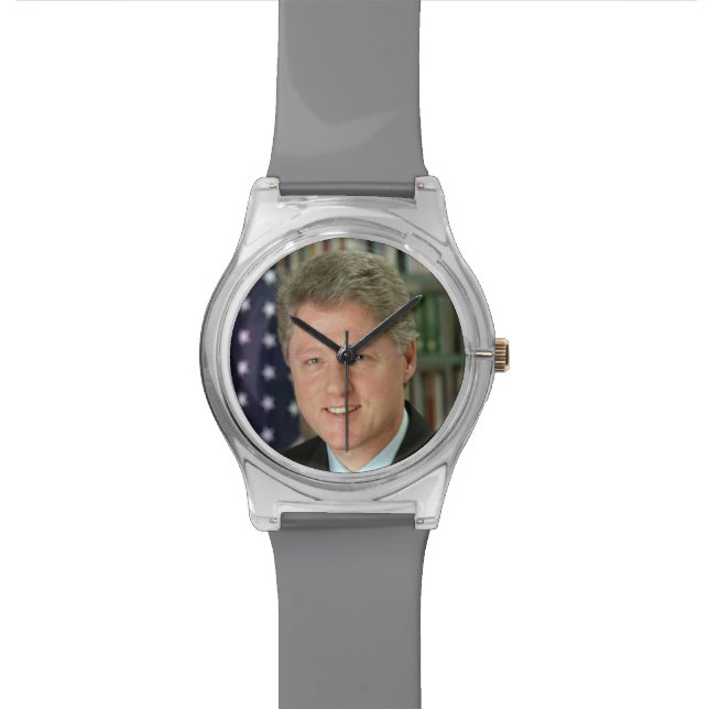 Reloj De Pulsera Bill Clinton (De cerca)