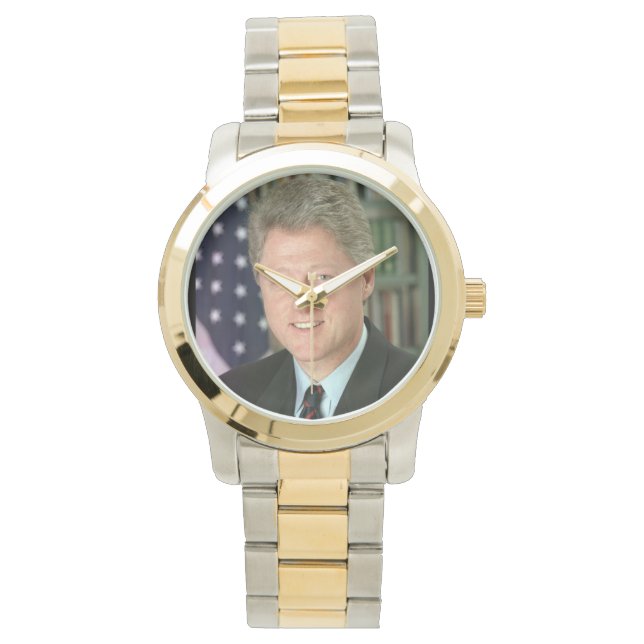 Reloj De Pulsera Bill Clinton (Anverso)