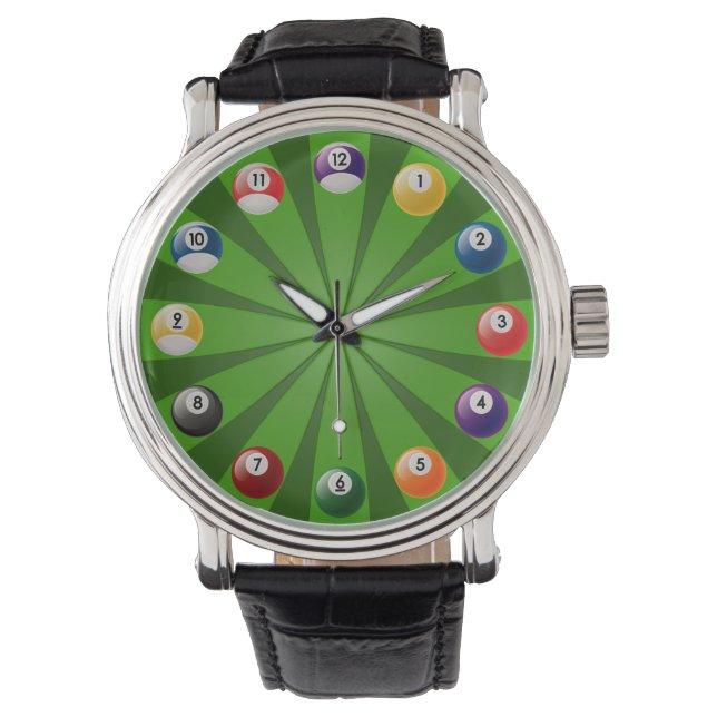 Reloj De Pulsera Billiards (Anverso)
