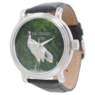 Reloj De Pulsera Bin Chicken PFTT Conocido Como Ibis,