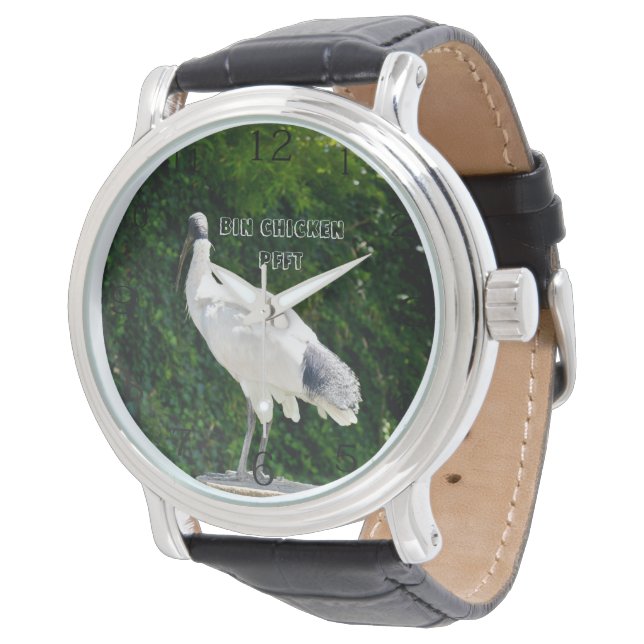 Reloj De Pulsera Bin Chicken PFTT Conocido Como Ibis, (Angular)