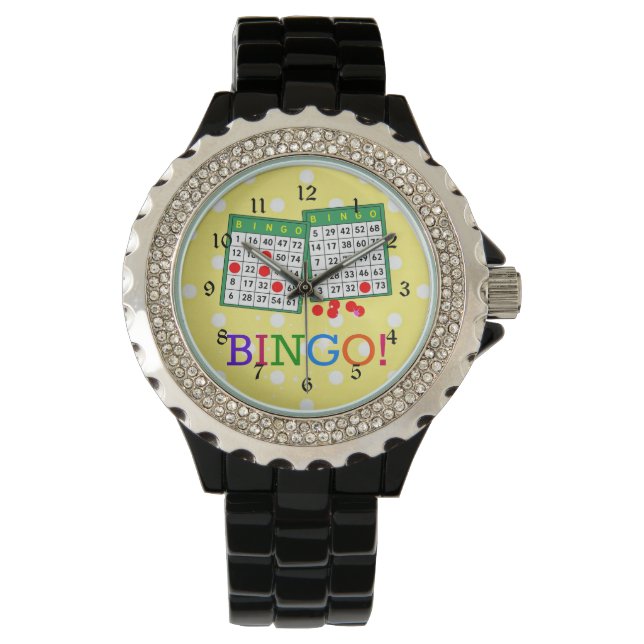 Reloj De Pulsera ¡Bingo! Juguemos a Bingo. (Anverso)