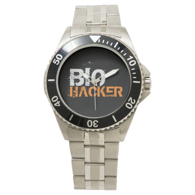 Reloj De Pulsera Biohacker Biohacking (Anverso)