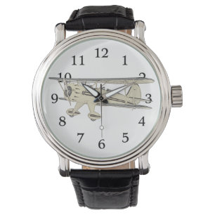 Reloj De Pulsera Biplano de Waco