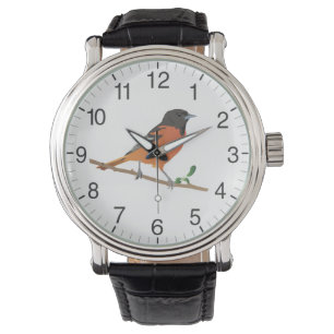Reloj De Pulsera Bird Baltimore Oriole