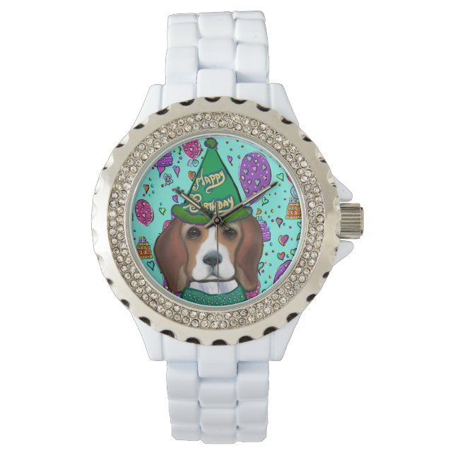 RELOJ DE PULSERA BIRTHDAY BEAGLES (Anverso)