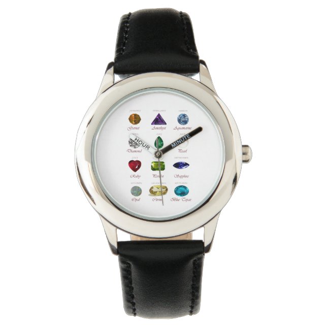 Reloj De Pulsera Birthstone (Anverso)
