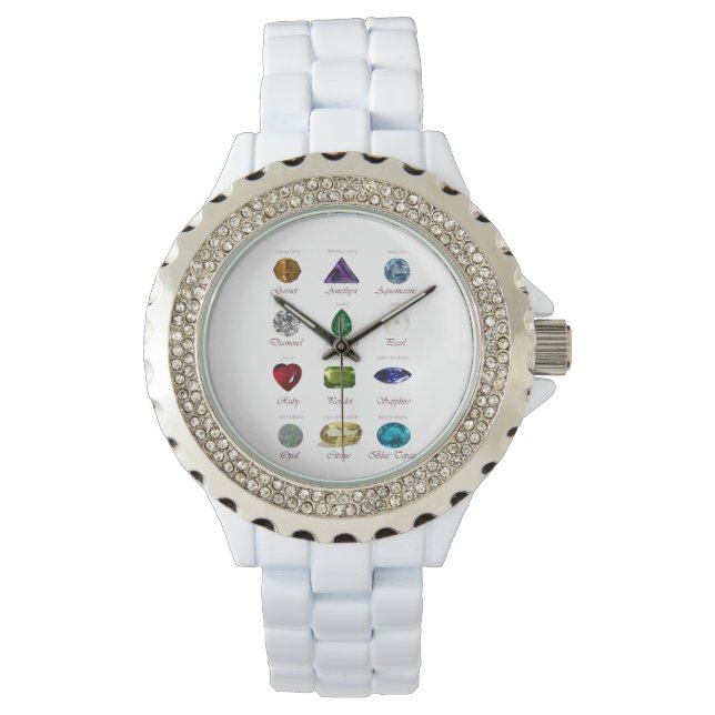Reloj De Pulsera Birthstone (Anverso)