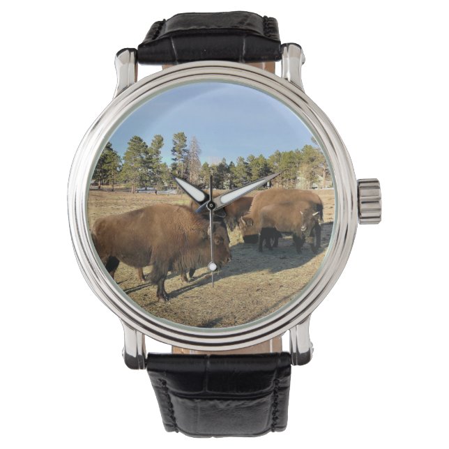 Reloj De Pulsera Bison en Colorado (Anverso)