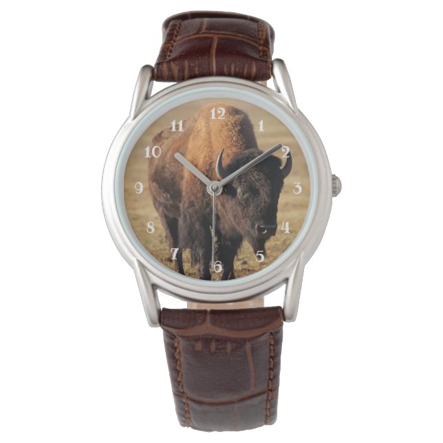 Reloj De Pulsera Bison Wildlife (Anverso)