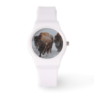 Reloj De Pulsera Bisonte de Yellowstone