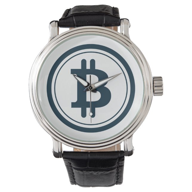 Reloj De Pulsera Bitcoin Armbanduhr (Anverso)