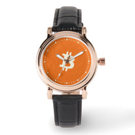 Reloj De Pulsera Bitcoin Classic Orange (Neuron)