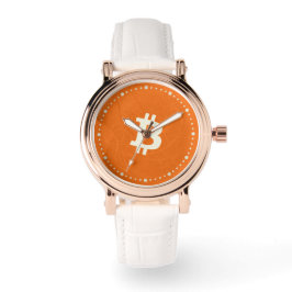 Reloj De Pulsera Bitcoin Classic Orange (Neuron)