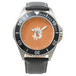 Reloj De Pulsera Bitcoin Classic Orange (Neuron)