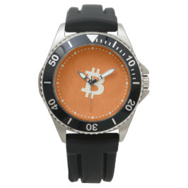 Reloj De Pulsera Bitcoin Classic Orange (Neuron)