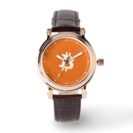 Reloj De Pulsera Bitcoin Classic Orange (Neuron)