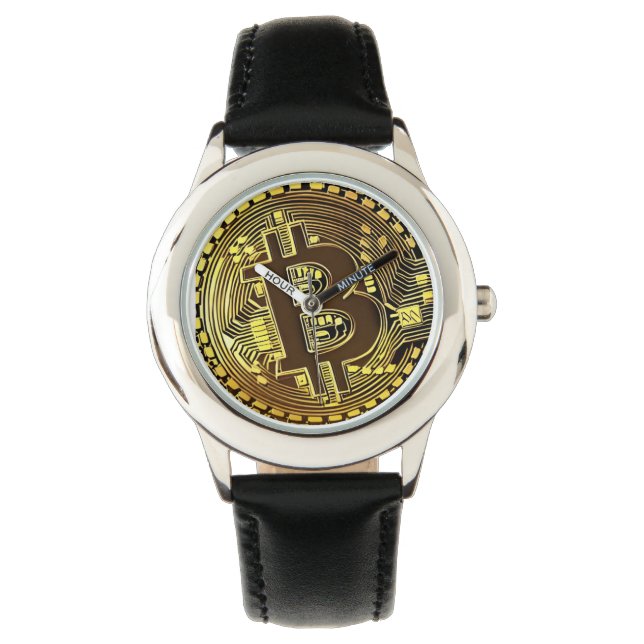 Reloj De Pulsera Bitcoin Watch (Anverso)