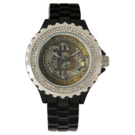 Reloj De Pulsera Bitcoin Watch for Woman
