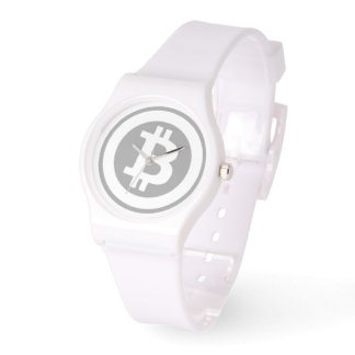 RELOJ DE PULSERA BITCOIN WATCH GRAY