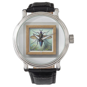 Reloj De Pulsera biting midge insect 040724IREF122 - Watercolor