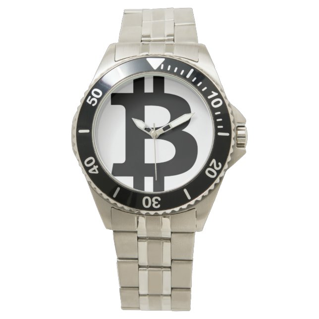 Reloj De Pulsera BitTime BTC (Anverso)