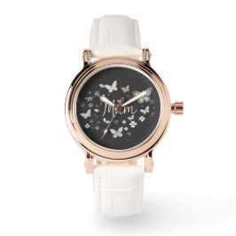 Reloj De Pulsera Black and White Mother's Day
