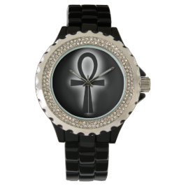 Reloj De Pulsera Black Ankh Watch por DAP Appartal