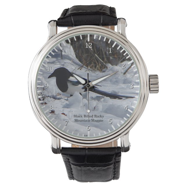 Reloj De Pulsera Black Bilky Rocky Mountain Magpie (Anverso)
