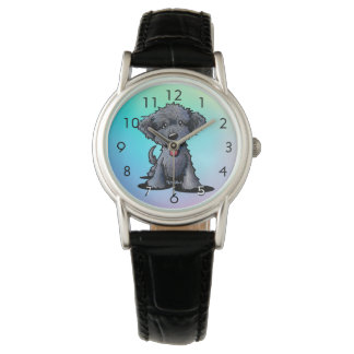Reloj De Pulsera Black DOODLE Puppy Watch