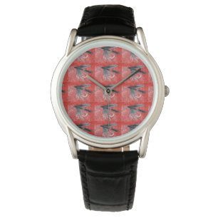 Reloj De Pulsera "Black Gnat" mosca húmeda, pesca con mosca atando