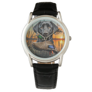Reloj De Pulsera Black Labrador Watch, Labrador Retriever