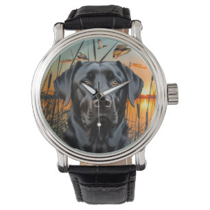 Reloj De Pulsera Black Labrador Watch, Labrador Retriever