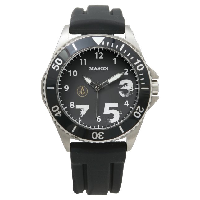 Reloj De Pulsera bLACK mASON WATCH DEsIGN de Joe Grange (Anverso)