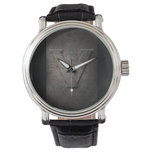Reloj De Pulsera Black Metalizado Rustic V Monograma Watch