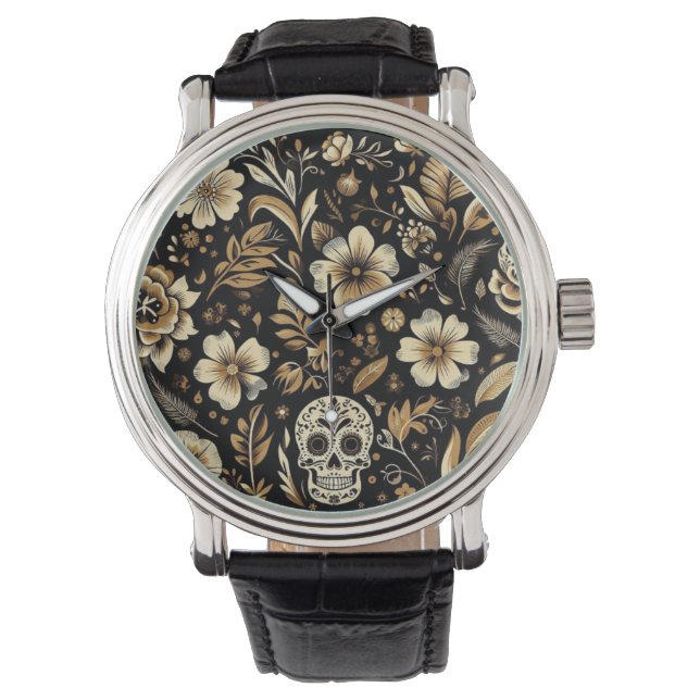 Reloj De Pulsera Black Mexican Dead  (Anverso)