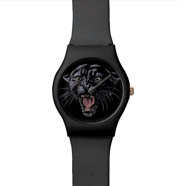 Reloj De Pulsera Black Panther Watch (De cerca)
