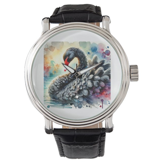 Reloj De Pulsera Black Swan 210824AREF133 - Watercolor (Anverso)