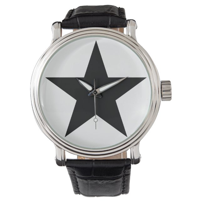 Reloj De Pulsera Blackstar - Cuero B (Hombres - Mujeres) (Anverso)