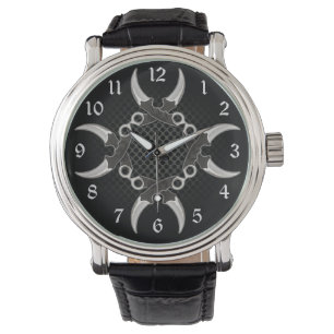 Reloj De Pulsera Blades curvados de bordes nítidos