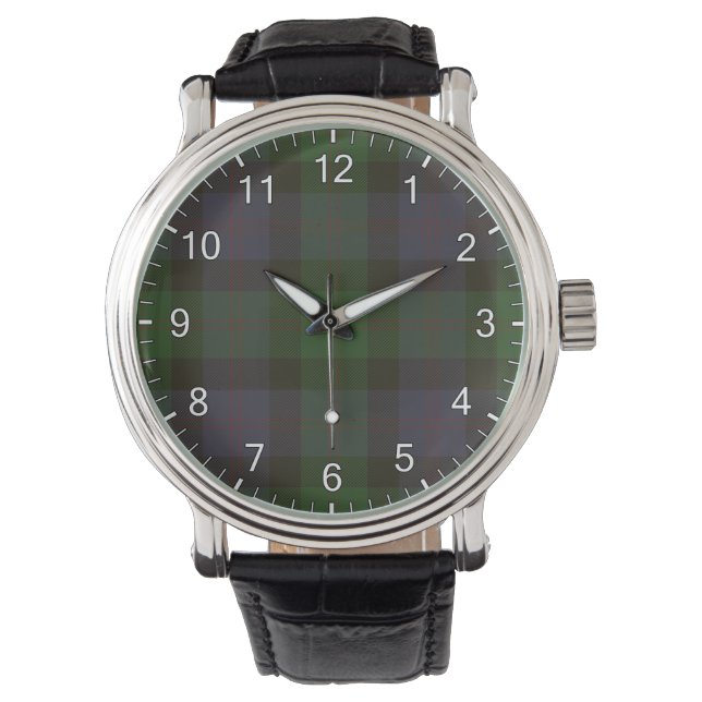 Reloj De Pulsera Blair Clan Tartan (Anverso)